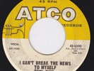 Northern Soul 45 - BEN E KING - I Can't Break The News To Myself / Goodnight