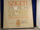 Joseph Szigeti J. S. Bach 6 Sonatas & Partitas for Violin Alone 3 LP Box