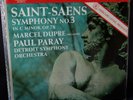 Saint-Saens SYMPHONY NO 3 Mercury Living Presence FR8/FR10 LP Paul Paray Detroit