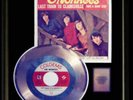 THE MONKEES LAST TRAIN TO CLARKSVILLE 45 RPM GOLD METALIZED RECORD RARE NON RIA