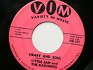 LITTLE JAN & RADIANTS Doo Wop 45rpm Heart and Soul b/w If You Love Me LISTEN