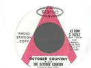 BOBBY VINTON & OCTOBER COUNTRY RARE ERROR PRESS DJ PROMO 45 RECORD FOLK PSYCH