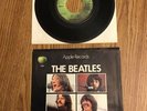 The Beatles ‘Let It Be’ 1970 USA picture sleeve + 7” 1975 record vg+ condition
