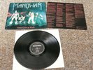MANOWAR into glory ride RARE Argentinian Vinyl LP 1983 Iron Maiden Metallica
