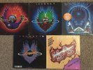 (4)Journey LP Record Lot/Infinity, Evolution, Frontiers, In The Beginning + RUSH
