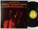 Eddie Lockjaw Davis with Shirley Scott - Smokin' LP - Prestige Mono DG RVG VG+