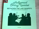 HOLLYWOOD STRING QUARTET Late String Qts BEETHOVEN 1stPress HMV 4LP Box MINT