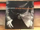 Lyle Lovett My Baby Don't Tolerate Vinyl LP Rare Near Mint