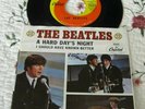 The Beatles-A Hard Day's Night/I Should Have Known Better-Vinyl 45 w/Pic Sleeve