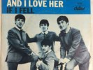 THE BEATLES And I Love Her If I Fell  PICTURE SLEEVE ONLY No 45