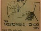 THELONIOUS MONK TRIO RARE 1st US Prestige 7