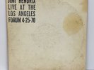 Jimi Hendrix ?Live Los Angeles Forum 4-25-70 Vinyl 2xLP Record Rubber Dubber VG+