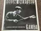 SXL 2266 Rossini Overtures - Gamba - LSO - First Press UK Decca ED1 LP Stereo NM