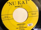 THE VELVATONES   IMPOSSIBLE / I’M LEAVING HOME   NU KAT RECORDS   Orig. DOO WOP