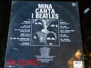 Dischi vinile 33 giri lp mina canta i beatles per intenditori