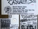 RARE Punk Oi LP THE CASUALTIES For The Punx Record Release Limited TRIBAL WAR