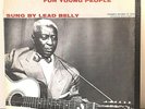 Negro Folk Songs LP Leadbelly 1967 Vinyl Folkways Records 1st Press Lyric Insert