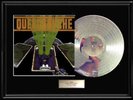 QUEENSRYCHE THE WARNING WHITE GOLD SILVER PLATINUM TONE RECORD LP RARE