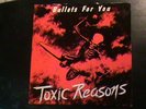 Toxic Reasons - Bullets for You LP 1st press 1986 T-Reason  VG+ Hardcore Punk  
