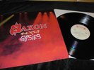 Saxon ?– Rock N' Roll Gypsies 1989 ROADRUNNER Vg+/Mint- LP vinyl
