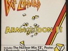 DEF LEPPARD Armageddon It Nuclear Mix 12” UK Ltd Ed w/Poster, Badge, Postcards