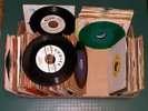 Box of Early Country Hillbilly/Boppers 45's Records ARTISTS 100+ No Reserve