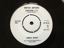 SHIRLEY BASSEY - SOMETHING rare UK 1970 DEMO PROMO SOUL / THE BEATLES SOUNDTRACK