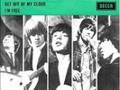 THE ROLLING STONES 45 GET OFF OF MY CLOUD+PS HOLLAND RARE 1965 GREEN SLEEVE