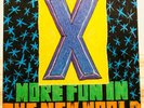 X More Fun In The New World Vinyl LP Elektra  60283-1 1983 1st Press Ex./Ex.