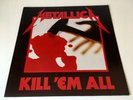 Metallica Kill ‘em All RARE 2001 180gm Press Vertigo EX/EX+ Vinyl LP