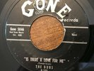 The Dubs Chapel Of Dreams / Is There A Love For Me 45 with Autographed sleeve