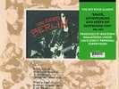 LOU REED Berlin LP VINYL Remastered Under Lou's Direct Personal Supervision -