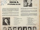 *HAND SIGNED AUTOGRAPH 1964* ROSA PONSELLE Open House With LP (VG+) Carmela etc