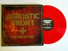 AGNOSTIC FRONT VICTIM IN PAIN LP RARE 2009 REPRESS RED VINYL NEW YORK HARDCORE