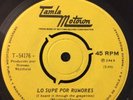MARVIN GAYE-CHILE RARE ORIGINAL SINGLE 45 RPM 7