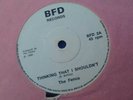 THE FENCE-THINKING THAT I SHOULDN,T---POST PUNK-POWER POP