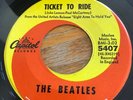 Beatles Ticket To Ride Yes It Is Capitol 5407 Super Clean Copy  Fantastic Labels