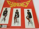THE SUPREMES MEET THE SUPREMES INSANELY RARE ORIG '63 LP w/WITHDRAWN STOOL COVER