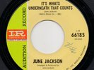 June Jackson - It's Whats Underneath That Counts - Imperial (66185)