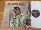 GENE VINCENT ROCKS  & THE BLUE CAPS ROLL - UK CAPITOL LP ALBUM - 1958