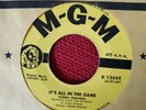 Tommy Edwards 45 It's All in the Game / Please Love Me Forever MGM 1958 pop NM