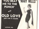 Mary Wells Motown 1032 45rpm picture sleeve only You Beat Me To The Punch