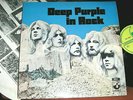 DEEP PURPLE  -    In Rock,     RARE 1970 UK FIRST PRESS LP / inner.... NICE COPY