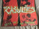 The Casualties - Stay Out Of Order Lp 1st Press Yellow Vinyl Rancid Unseen