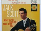 Rockabilly 45 EP JACK SCOTT What In The World's.. TOP RANK picture sleeve HEAR *
