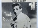 Rockabilly 45 JACK SCOTT Found A Woman TOP RANK picture sleeve HEAR *
