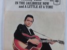 Rockabilly 45 JOHNNY CASH In The Jailhouse Now COLUMBIA picture sleeve *