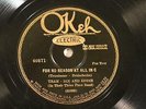 JAZZ TRAM - BIX & EDDIE For No Reason At All In C / Trumbology OKEH 40871