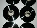 Six Vintage EDISON RECORD 10