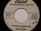 45 rpm ROCKABILLY/ SKEETS MCDONALD, YOU OUGHTA SEE GRANDMA ROCK/ VG++ RARE PROM